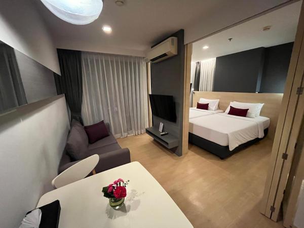 Arize Hotel Sukhumvit : photo 9 de la chambre hébergement d'angle de luxe