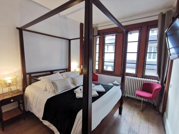 Hotel La Résidence Manoir De La Salamandre : photo 4 de la chambre chambre double avec douche