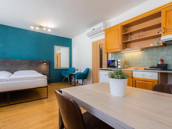 EA ApartHotel Melantrich : photo 6 de la chambre studio supérieur - 2 personnes