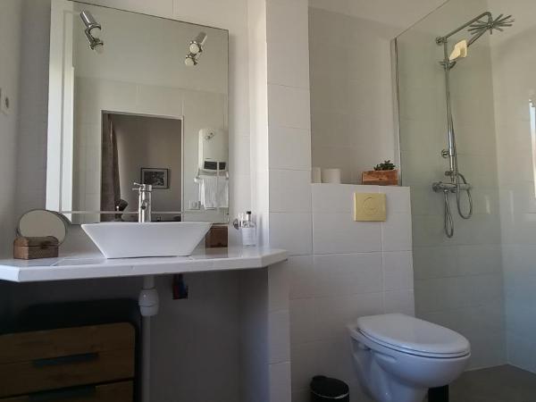 La maison de Malaurie : photo 3 de la chambre chambre double avec salle de bains privative