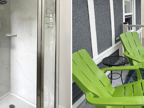 Fisher House Victoria Bed and Breakfast : photo 8 de la chambre chambre double avec salle de bains privative