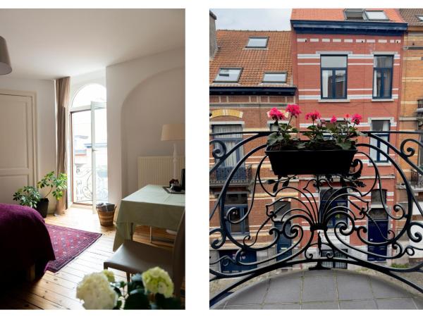 Ambiorix Residence : photo 7 de la chambre chambre double ou lits jumeaux avec balcon