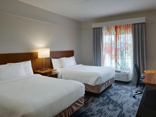 Fairfield Inn & Suites by Marriott Columbus Airport : photo 1 de la chambre chambre 2 lits queen-size - non-fumeurs