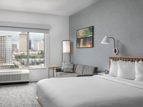 TownePlace Suites by Marriott Nashville Midtown : photo 10 de la chambre studio lit king-size - vue sur ville