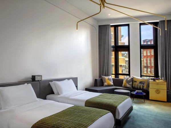 W Amsterdam : photo 3 de la chambre chambre fabulous bank avec 2 lits simples/jumeaux - vue sur ville