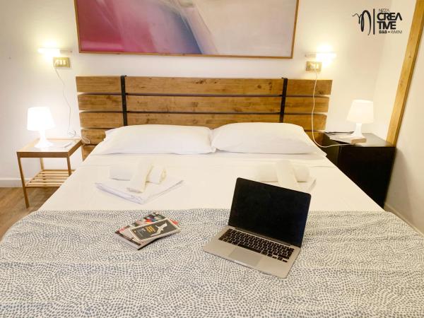 Hotel Nizza Creative Hotel : photo 7 de la chambre chambre lits jumeaux avec salle de bains privative