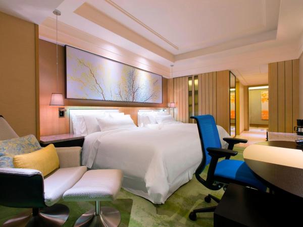 The Westin Qingdao - Instagrammable : photo 4 de la chambre chambre 2 lits doubles - Étage intermédiaire - vue sur ville 