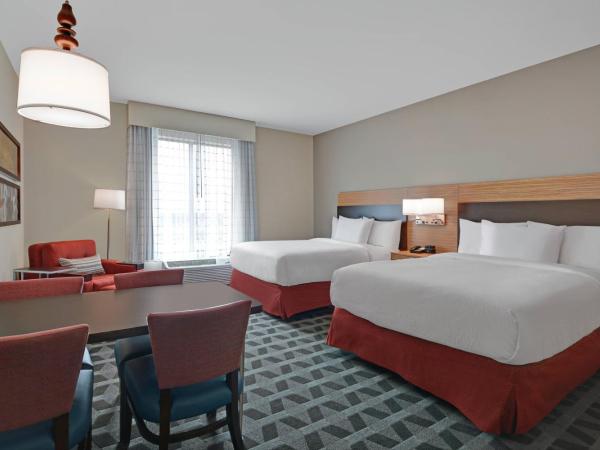 TownePlace Suites by Marriott Indianapolis Downtown : photo 3 de la chambre studio avec 2 grands lits