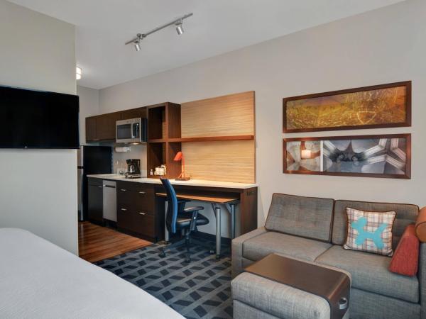 TownePlace Suites by Marriott Indianapolis Downtown : photo 1 de la chambre studio lit king-size avec canapé-lit