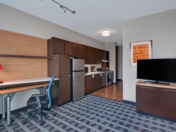 TownePlace Suites by Marriott Indianapolis Downtown : photo 5 de la chambre suite 1 chambre avec lit queen-size et canapé-lit