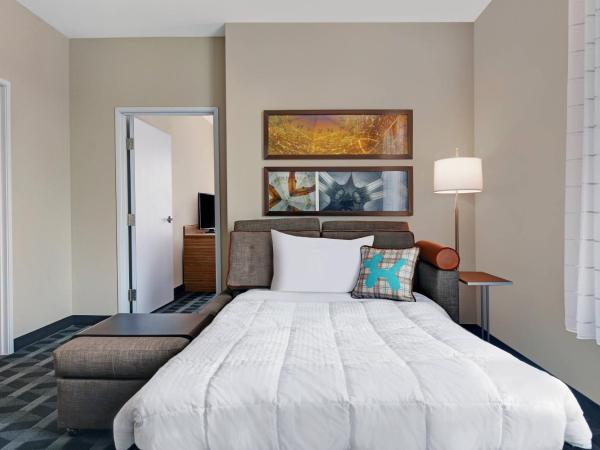 TownePlace Suites by Marriott Indianapolis Downtown : photo 6 de la chambre suite 1 chambre avec lit queen-size et canapé-lit