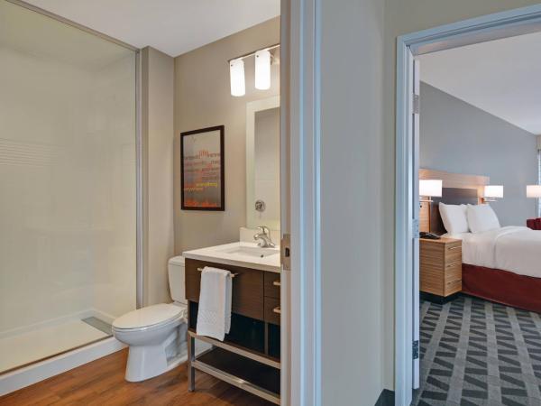 TownePlace Suites by Marriott Indianapolis Downtown : photo 8 de la chambre suite 1 chambre avec lit queen-size et canapé-lit