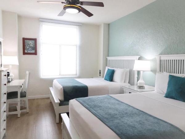 Hotel Carmel Santa Monica : photo 6 de la chambre chambre avec 2 grands lits queen-size 