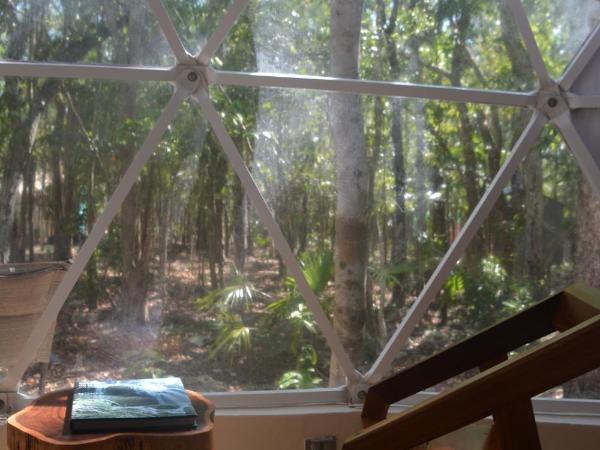 Glamping Mayan Glam : photo 2 de la chambre chambre lits jumeaux avec salle de bains privative