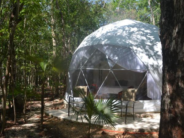 Glamping Mayan Glam : photo 6 de la chambre chambre lits jumeaux avec salle de bains privative