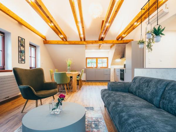 Penzion Tilia : photo 5 de la chambre appartement avec terrasse