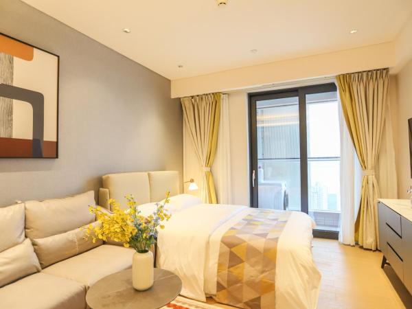Canopy Executive Apartments - Shenzhen Futian Center : photo 1 de la chambre appartement - vue sur mer