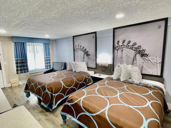 Super 8 by Wyndham Kissimmee-Orlando : photo 1 de la chambre chambre double avec 2 lits doubles - non-fumeurs