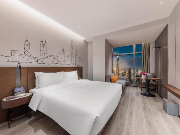 UrCove By Hyatt ShenZhen Bay : photo 2 de la chambre chambre lit king-size supérieure