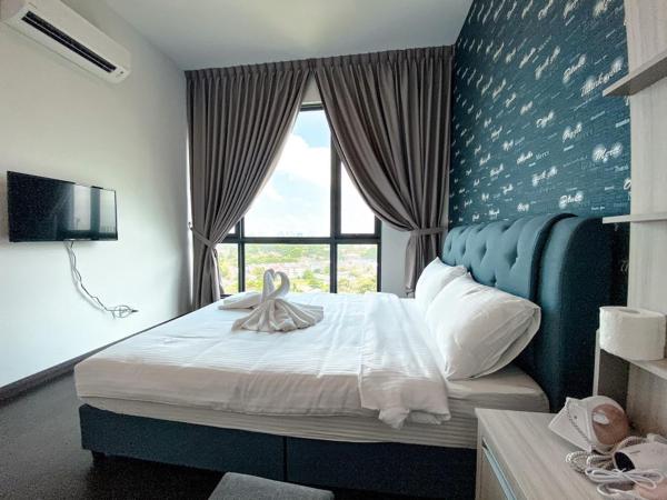 SKS Pavilion Residence by UHA : photo 3 de la chambre chambre double ou lits jumeaux avec salle de bains