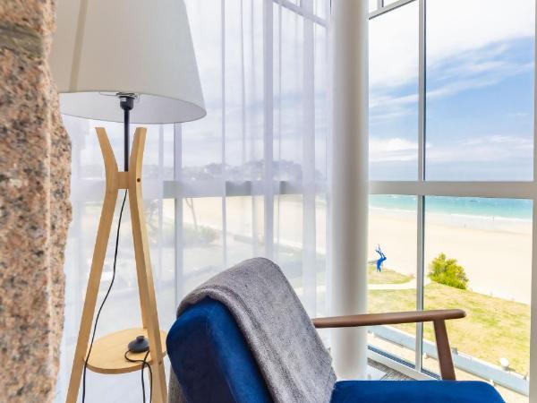 Logis Hôtel Ker Mor : photo 10 de la chambre chambre double supérieure - vue sur mer