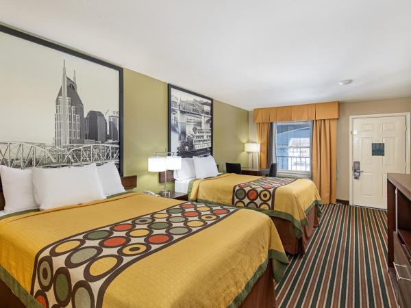 Super 8 by Wyndham Nashville West : photo 4 de la chambre chambre double avec 2 lits doubles - fumeurs