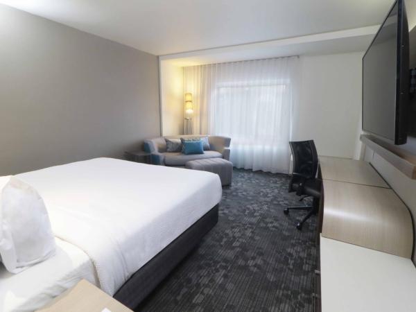 Courtyard Monterrey Airport : photo 6 de la chambre chambre lit king-size - vue sur cour