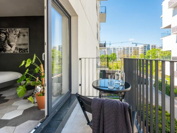 apartamenty-wroc Kurkowa 14 : photo 9 de la chambre studio avec balcon 