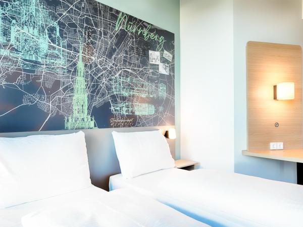 B&B Hotel Nürnberg-West : photo 1 de la chambre chambre lits jumeaux