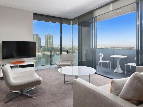 Docklands Private Collection - NEWQUAY : photo 2 de la chambre appartement newquay avec vue, 2 chambres, 2 salles de bains