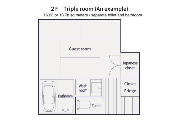 Luck You Kyoto : photo 9 de la chambre chambre triple