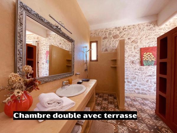 Villa des Hauts Mogador : photo 5 de la chambre chambre double avec terrasse