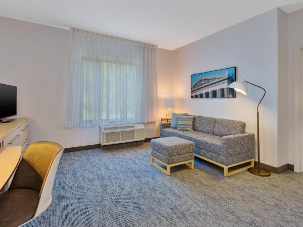 TownePlace Suites by Marriott Nashville Airport : photo 2 de la chambre suite 1 chambre lit queen-size avec canapé-lit