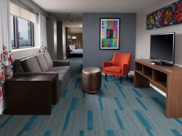 Aloft Nashville West End : photo 2 de la chambre king savvy suite, 1 bedroom studio suite, 1 king, sofa bed