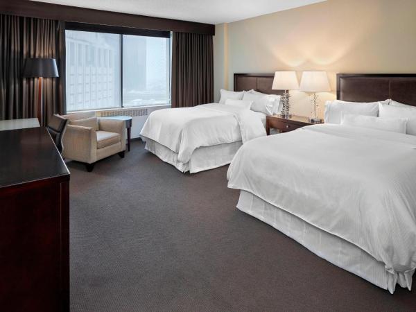 The Westin Edmonton : photo 1 de la chambre chambre traditionnelle, 2 lits doubles, bâtiment principal - vue sur ville