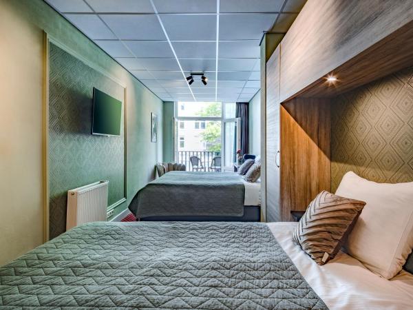 Hotel Atlantis Amsterdam : photo 3 de la chambre chambre quadruple avec balcon