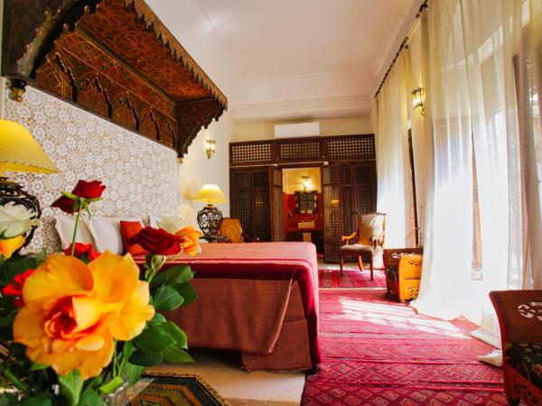 Riad du Ciel Marrakech : photo 9 de la chambre chambre double ou lits jumeaux supérieure avec terrasse