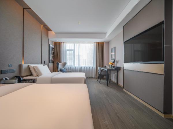 Atour Hotel Wuxi New District Nanchan Temple Scenic Area : photo 1 de la chambre chambre lits jumeaux supérieure