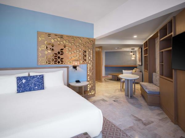 Wyndham Grand Cancun All Inclusive Resort & Villas : photo 1 de la chambre suite exécutive avec 1 lit king-size et 2 lits doubles - non-fumeurs