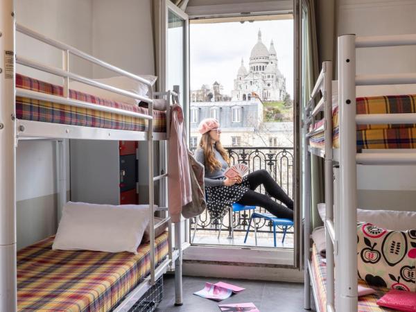 Le Regent Montmartre by Hiphophostels : photo 1 de la chambre lit dans dortoir pour femmes de 4 lits avec vue