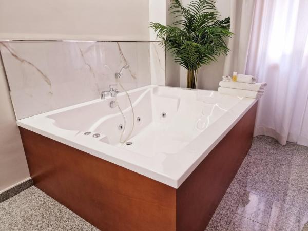 Hotel Plaza Del Castillo : photo 3 de la chambre suite avec jacuzzi