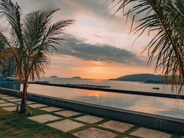 JESSELTON QUAY SEA VIEW : photo 5 de la chambre appartement - vue sur mer