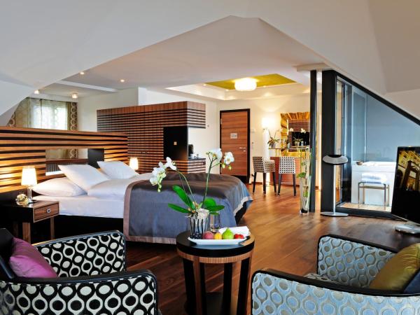 Art Deco Hotel Montana Luzern : photo 3 de la chambre suite spa penthouse signature - vue sur lac