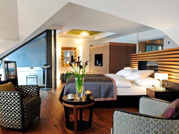 Art Deco Hotel Montana Luzern : photo 2 de la chambre suite spa penthouse - vue sur lac