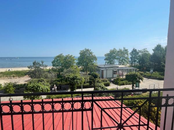 Willa Księżniczki Sopotu : photo 1 de la chambre chambre double avec balcon - vue sur mer