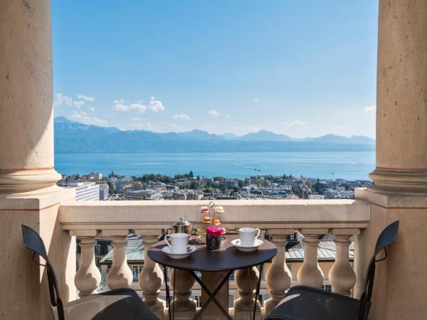 Lausanne Palace : photo 3 de la chambre suite avec vue sur lac 