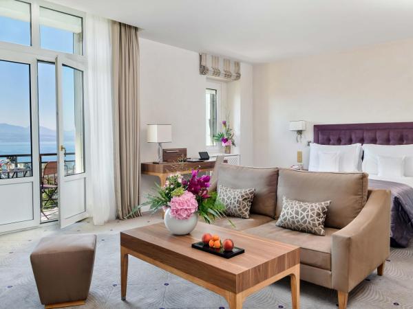 Lausanne Palace : photo 1 de la chambre chambre double ou lits jumeaux deluxe - vue sur lac