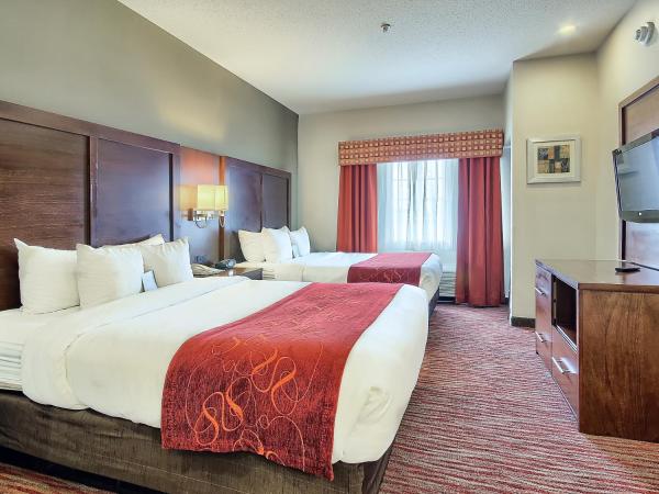 Comfort Suites : photo 7 de la chambre suite avec 2 lits queen-size et canapé-lit - non-fumeurs