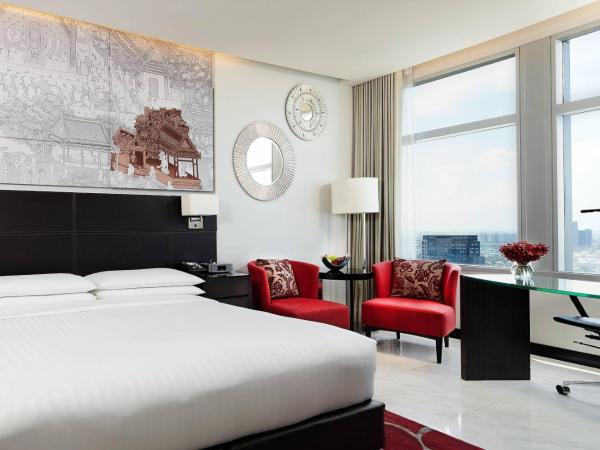 Bangkok Marriott Hotel Sukhumvit : photo 1 de la chambre chambre de luxe avec lit king-size