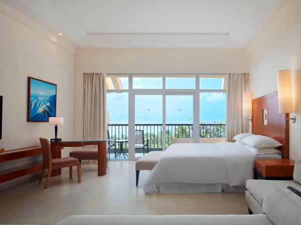 Sheraton Sanya Yalong Bay Resort : photo 1 de la chambre chambre lit king-size deluxe - vue directe sur océan